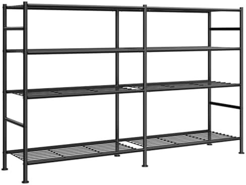 Sakugi 4-Tier Heavy-Duty Garage Storage Shelves, 59.1"x15.7"x55.7"