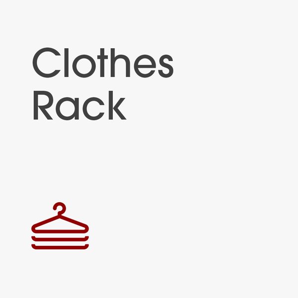 Clothes Racks with Shelves